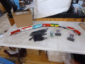 lot 119 image: Campbells Toy Train Set