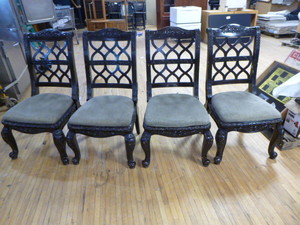 lot 131 image: 4 Dining Chairs