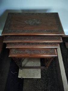 Set of Four Nesting Tables from China