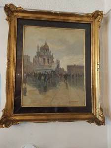 Oil Painting by C. Rolandi