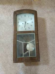 Antique Art Deco Wall Clock