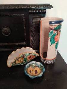 Collection of Hand Painted Italian Ceramics