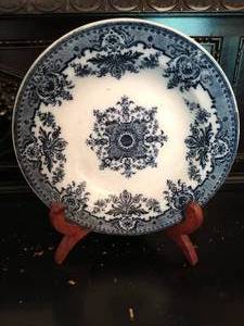 Blue and White Plate
