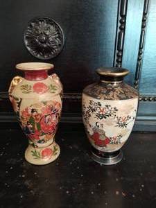 Two Asian Style Vases