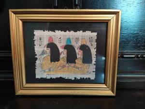 Hand Painted Papyrus