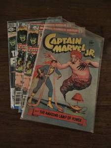 Four Comic Books- Captain Marvel Jr. & She-Hulk