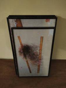 Collection of Four Mixed Media Wall Art by Professor at St. Thomas & St. Catherines University