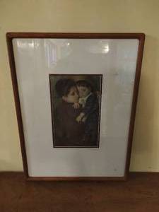 Framed Print of Mother and Child