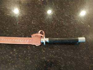 Sword with Black Handle