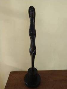 Large Onyx Woman Figurine