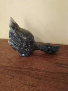 Small Onyx Goose Sculpture