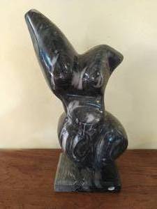 Large Onyx Female Sculpture