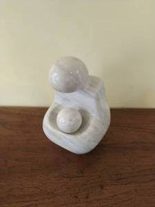 Onyx Mother and Child Sculpture