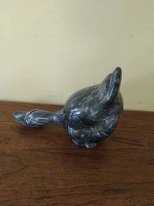 Large Onyx Goose Sculpture