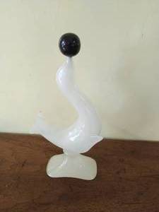 Onyx Seal Sculpture