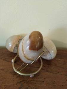 Three Small Onyx Eggs