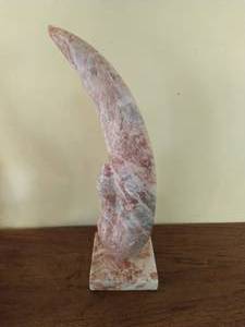 Rose Onyx Abstract Bird Sculpture