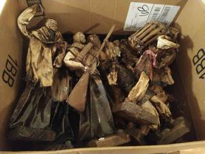 Collection of Paper Mache Figurines