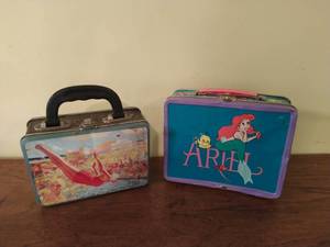 Two Vintage Lunchboxes