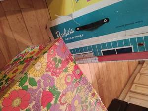 Vintage Barbie Dream House and Fashion Shop