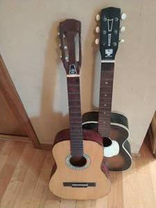 Two Vintage Guitar Bodies