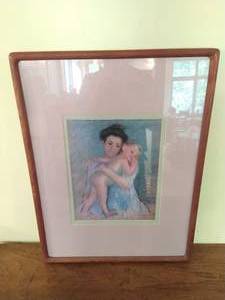 Mother and Child Framed Print