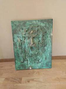 Greek God Wall Sconce Art
