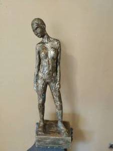 Metal Female Statue