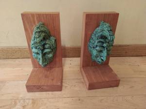 Mayan Inspired Book-Ends