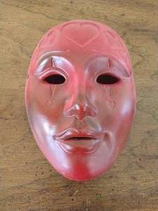 Red Ceramic Mask