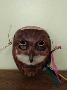 Hand Painted Ceramic Mask