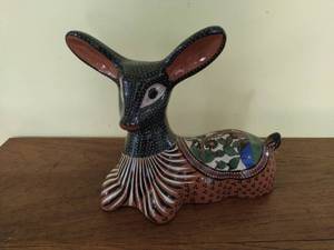 Ceramic Fawn Figurine