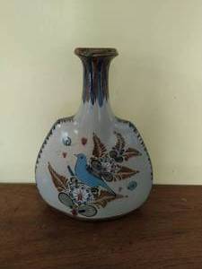 Large Hand Painted Vase