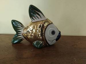 Ceramic Fish Figurine
