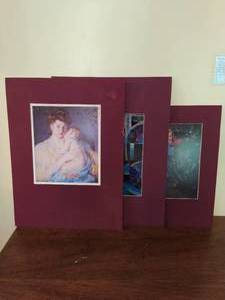 Three Matted Prints