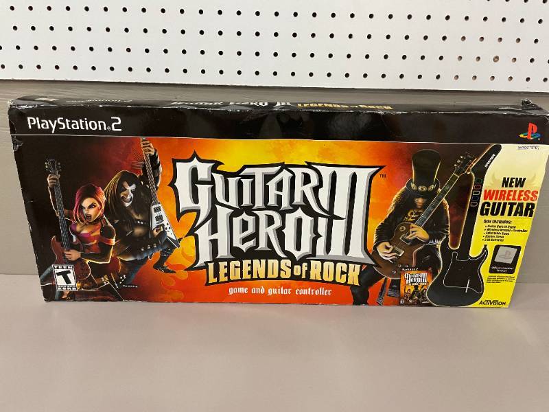 PS2 Guitar Hero III 3 Guitar Controller