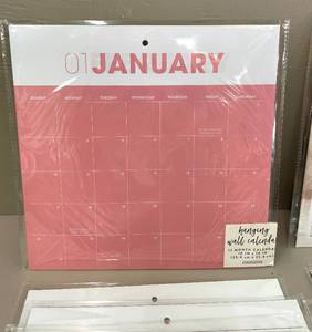 Lot of 17 Wall Calendars