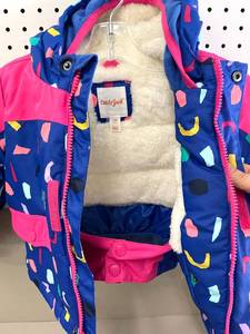 Cat & Jack Girls Warm Winter Snow Coat Size 12 Month