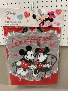 Disney Mickey and Minnie Mouse Garden Flag