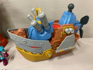 Lot of Imaginext Pirate Toys and Accessories