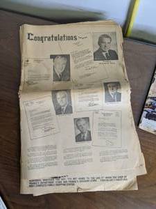 lot 277 image: Lot of 1960s LIFE Magazines & Newspaper