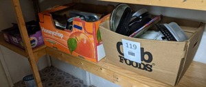 lot 119 image: Kitchen Items  Pans, Pots, Plates, Kitchen and Oven Accessories