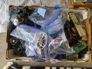 lot 280 image: Lots in this Lot Bed Frame, Step Stool, Office Supplies & More