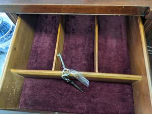 lot 284 image: Vintage Buffet with Original Silver Keys