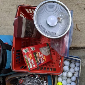 lot 285 image: Pressure Washer, Socket Set, Golf balls, Automotive Supplies & More