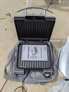 lot 288 image: Lot of (2) George Foreman Grills, Coffee Maker, Vaporizer