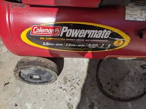 lot 41 image: Coleman Powermate Air Compressor