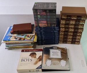 lot 157 image: Mixed Lot of Books The Treasury of the Bible, My Book House Collection, The Left Behind Gift Collection, & More