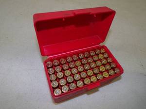 lot 115 image: 50 Polish Brass 22-250.  Ammunition Cases
