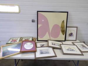 lot 158 image: Framed Artwork